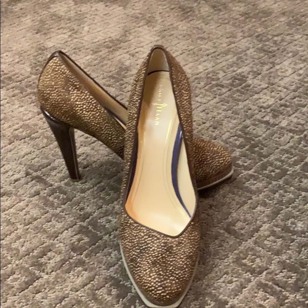 Cole Haan Women’s Chelsea Double Platform Pumps - Picture 6 of 7